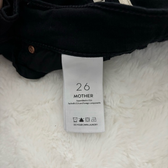 MOTHER Insider Crop Step Fray in Guilty Racer Jeans Size 26 - Picture 12 of 16